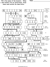 Letter-Flow Word Puzzle