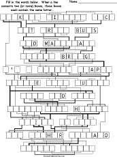 Search result: 'Nursery Rhymes #2 Letter-Flow Printable Word Puzzle'