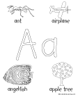 Search result: 'Letter A Alphabet Activities'