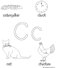 Search result: 'Letter C Alphabet Activities'