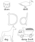 Search result: 'Letter D Alphabet Activities'