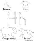 Search result: 'Letter H Alphabet Activities'
