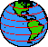 Latitude lines on a globe