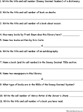 Search result: 'Library Scavenger Hunt Worksheet #2'