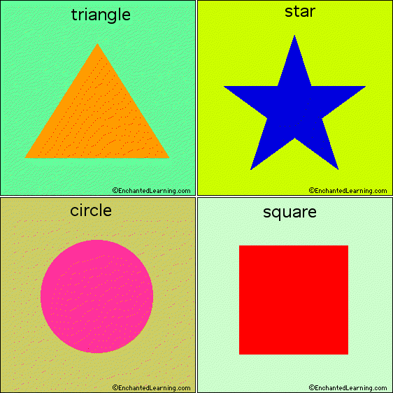 lotto cards shapes