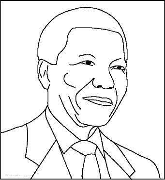 Nelson Mandela Drawing by Rod Conner - Fine Art America