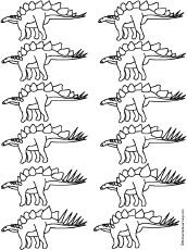 Stegosaurus Matching