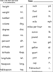 Match words