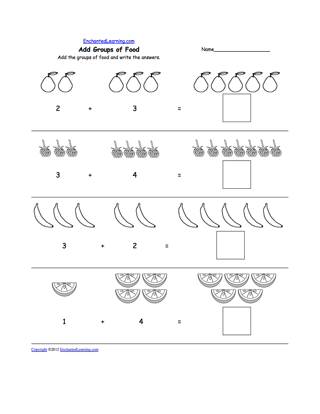 visual-addition-adding-groups-of-items-math-at-enchantedlearning