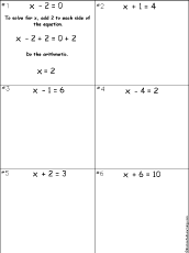 Solve Linear Equations