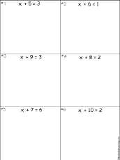 Solve Linear Equations
