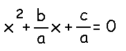 Deriving Quadratic