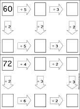 Search result: 'Follow-the-Arrows Division Puzzles #1 Printout'