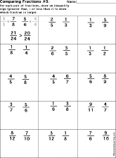 fractions worksheet thumbnail