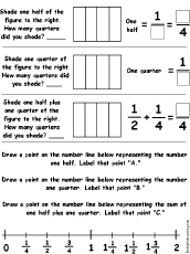 Search result: 'Drawing and Adding Fractions Worksheet Printout #1'