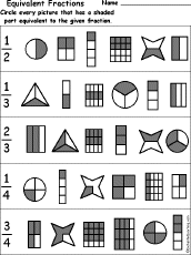 Search result: 'Equivalent Fractions'