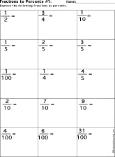 fractions worksheet thumbnail