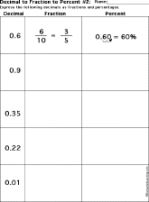 fractions worksheet thumbnail