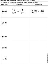 fractions worksheet thumbnail