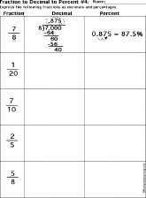 fractions worksheet thumbnail