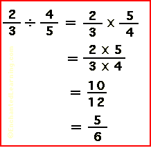 Divide Fractions