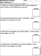 fractions worksheet thumbnail