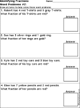 fractions worksheet thumbnail