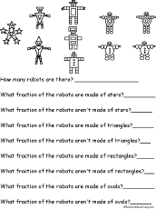 Search result: 'Fractions of Robots Printout'