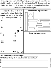 Search result: 'Rectangle Worksheet'