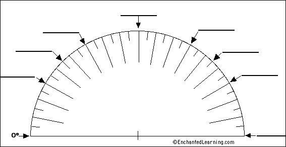 Search result: 'Label Protractor Diagram Print-out'