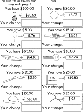 Search result: 'How Much Change Will You Get? #5'