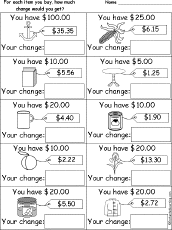 How Much Change Will You Get?
