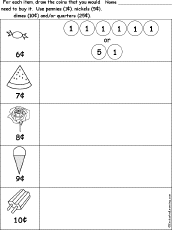 Write Coin Values