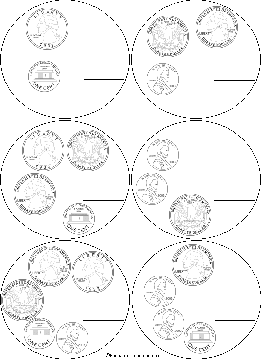 penny, Quarters Groups