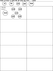 Write Coin Values