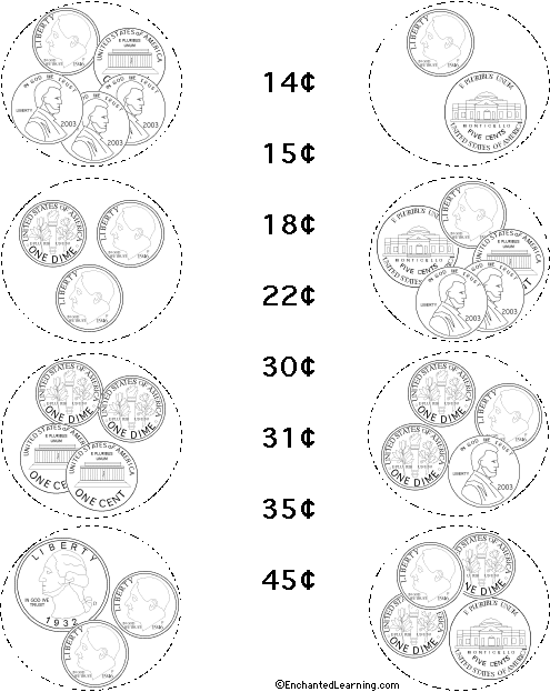 match groups of coins