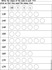 Write Coin Values