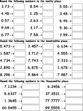 rounding