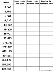 rounding