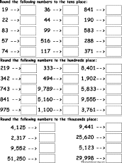 rounding