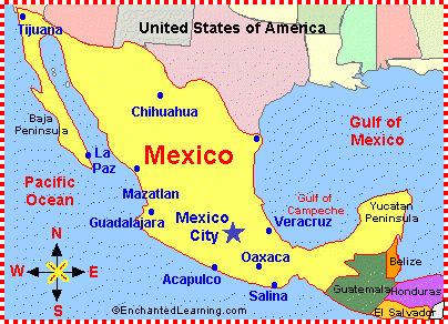 Mexico Map