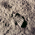 Footprint on the Moon