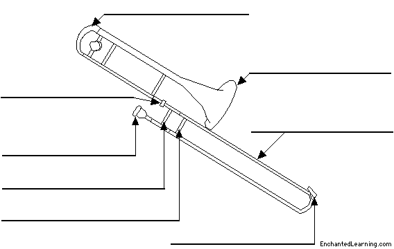Label the trombone