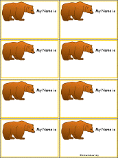 Bears At Enchantedlearning Com