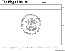 Search result: 'Flag of Belize Printout'