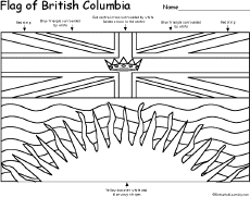 Search result: 'Flag of British Columbia, Canada (Printout)'