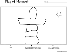 Flag of Nunavut -thumbnail