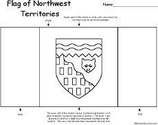 Search result: 'Flag of Northwest Territories, Canada (Printout)'