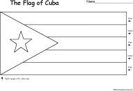 Search result: 'Flag of Cuba Printout'