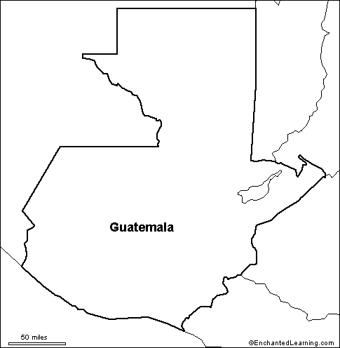 Search result: 'Outline Map Research Activity #2 - Guatemala'